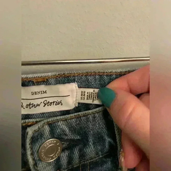 & Other Stories Straight Leg Jeans 26/32 - Picture 3 of 8